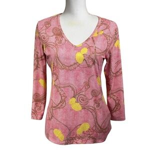 J. McLaughlin Rope & Shells top, small, resort, vacation, packable, island